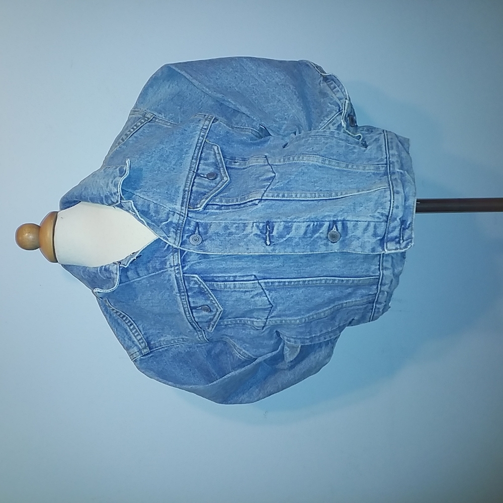 GAP Kids Jacket Coat Vintage UNISEX Denim Jean Jacket classic Size S